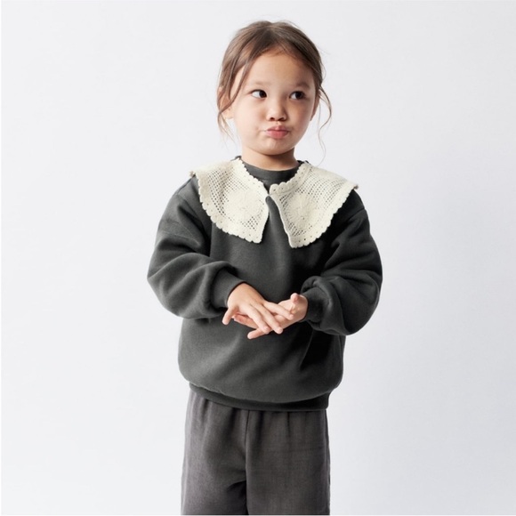 ZARA CROCHETED TOP - Picture 1 of 8